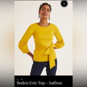 Boden Evie Top Size 16
